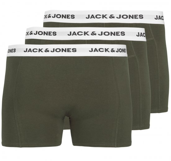 Jack & Jones JACBASIC Boxers 3-pack Green - Apakšveļa un peldšorti - Apakšveļa - 2XL-8XL