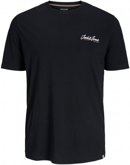 Jack & Jones JORPAUL TONS TEE Black - T-krekli - T-krekli - 2XL-14XL
