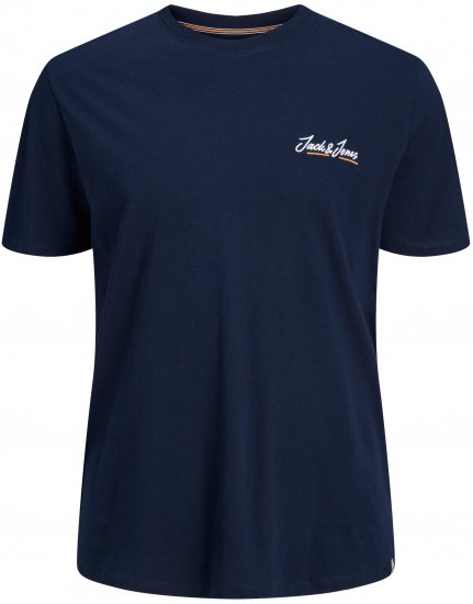 Jack & Jones JORPAUL TONS TEE Navy - T-krekli - T-krekli - 2XL-14XL