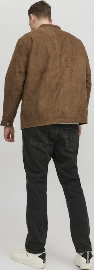Jack & Jones Rocky Urban Rider Leather Jacket Brown - Jakas & Lietus apģērbs - Jakas - 2XL-12XL