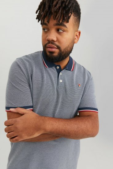 Jack & Jones JPRWINBLU Poloshirt Mood Indigo - Polo krekli - Polo krekli - 2XL-8XL