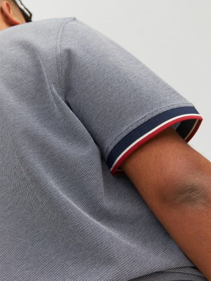 Jack & Jones JPRWINBLU Poloshirt Mood Indigo - Polo krekli - Polo krekli - 2XL-8XL