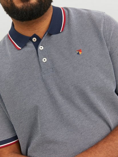 Jack & Jones JPRWINBLU Poloshirt Mood Indigo - Polo krekli - Polo krekli - 2XL-8XL