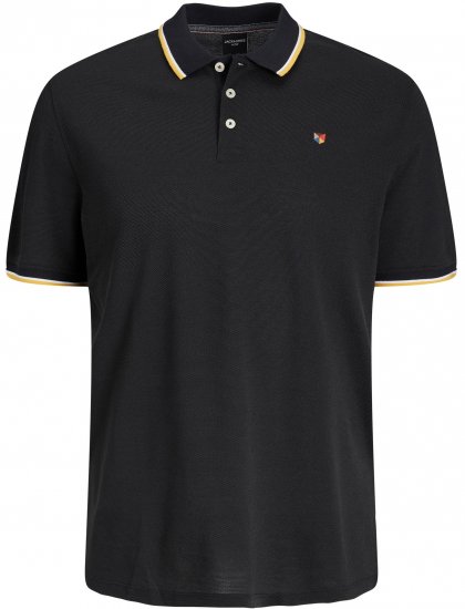 Jack & Jones JPRWINBLU Poloshirt Black - Polo krekli - Polo krekli - 2XL-8XL