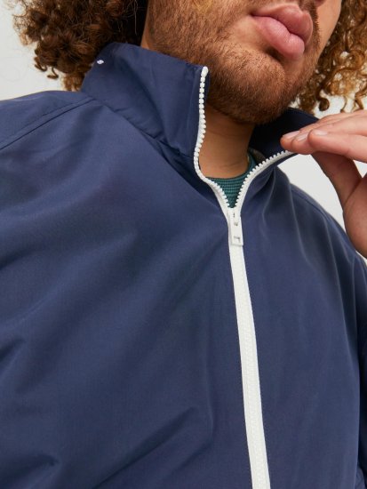 Jack & Jones JORLUKE Light Bomber Jacket Navy - Jakas & Lietus apģērbs - Jakas - 2XL-12XL