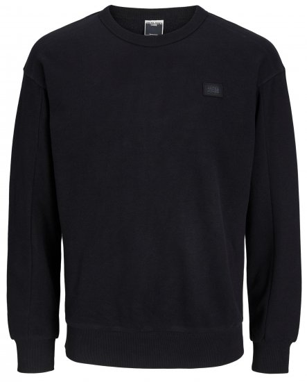 Jack & Jones JCOCLASSICS Crew Neck Sweater Black - Džemperi un džemperi ar kapuci - Džemperi - 2XL-14XL
