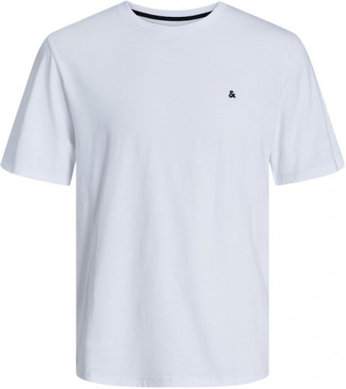 Jack & Jones PAULOS T-Shirt White - T-krekli - T-krekli - 2XL-14XL