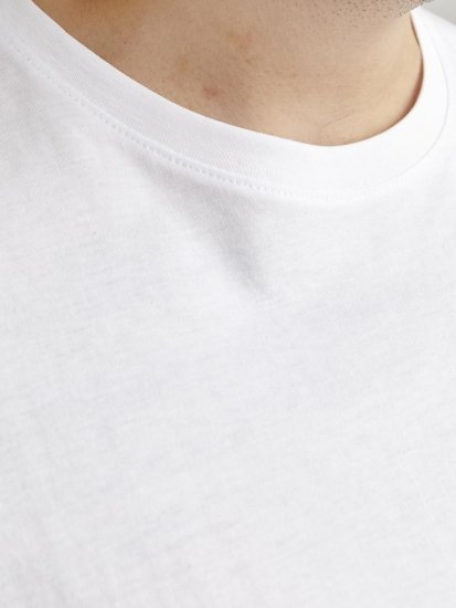 Jack & Jones PAULOS T-Shirt White - T-krekli - T-krekli - 2XL-14XL