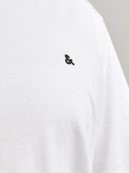 Jack & Jones PAULOS T-Shirt White - T-krekli - T-krekli - 2XL-14XL