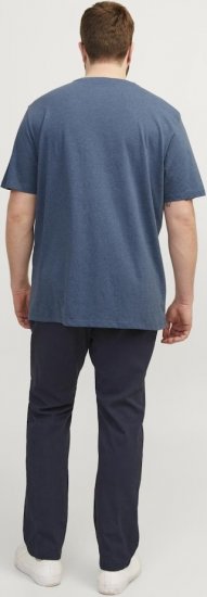 Jack & Jones PAULOS T-Shirt Denim Blue - T-krekli - T-krekli - 2XL-14XL