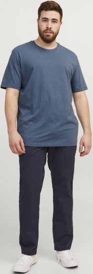 Jack & Jones PAULOS T-Shirt Denim Blue - T-krekli - T-krekli - 2XL-14XL