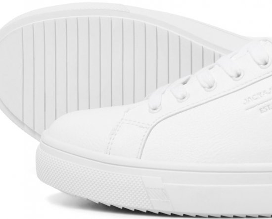 Jack & Jones Bale Sneakers Bright White - Vīriešu apavi 40-52 - 