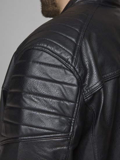 Jack & Jones ROCKY Jacket Black - Jakas & Lietus apģērbs - Jakas - 2XL-12XL