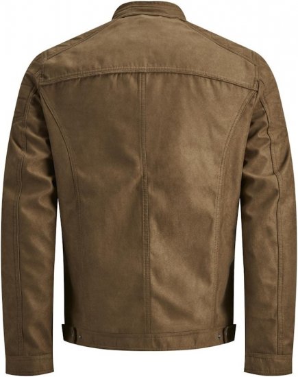 Jack & Jones ROCKY Jacket Brown - Jakas & Lietus apģērbs - Jakas - 2XL-12XL