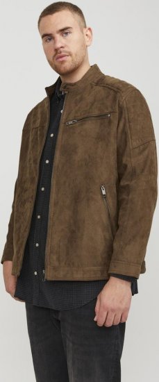 Jack & Jones ROCKY Jacket Brown - Jakas & Lietus apģērbs - Jakas - 2XL-12XL