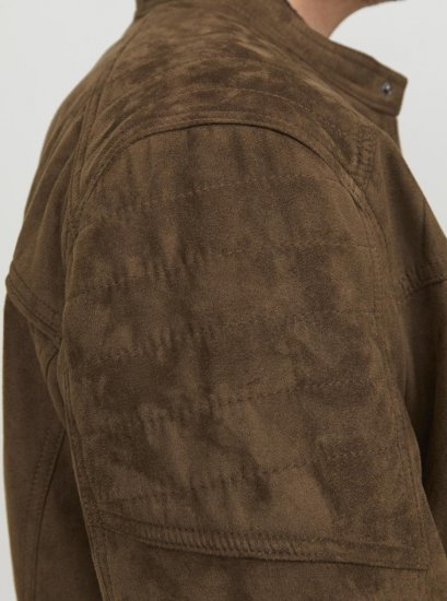 Jack & Jones ROCKY Jacket Brown - Jakas & Lietus apģērbs - Jakas - 2XL-12XL
