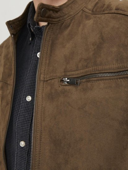 Jack & Jones ROCKY Jacket Brown - Jakas & Lietus apģērbs - Jakas - 2XL-12XL