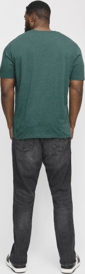 Jack & Jones ORGANIC T-Shirt Green/Melange - T-krekli - T-krekli - 2XL-14XL