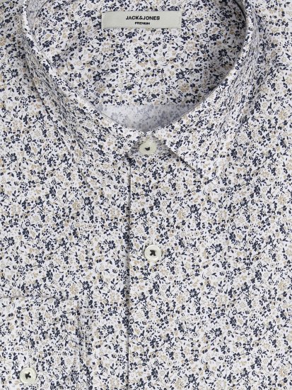Jack & Jones JPRBLANORDIC LS Shirt White - Krekli - Krekli - 2XL-8XL