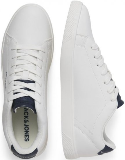 Jack & Jones Bosley Sneakers White/NAVY BLAZE - Vīriešu apavi 40-52 - 