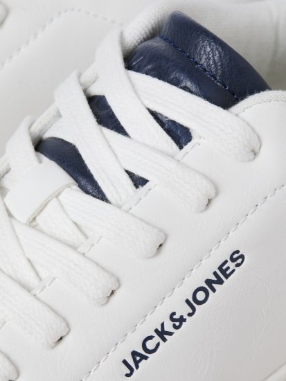 Jack & Jones Bosley Sneakers White/NAVY BLAZE - Vīriešu apavi 40-52 - 