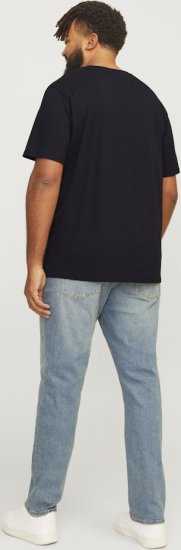 Jack & Jones LOGO O-Neck T-Shirt Black - T-krekli - T-krekli - 2XL-14XL