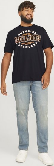 Jack & Jones LOGO O-Neck T-Shirt Black - T-krekli - T-krekli - 2XL-14XL