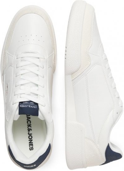 Jack & Jones Bounce Sneakers White/Navy BLAZE - Vīriešu apavi 40-52 - 