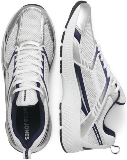 Jack & Jones Tokyo Sneakers White/MEDIEVAL B - Vīriešu apavi 40-52 - 