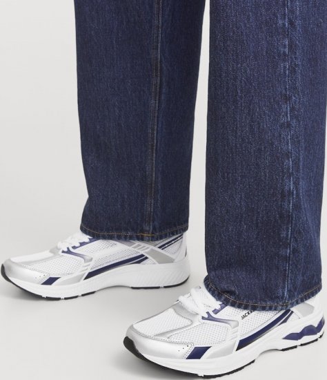 Jack & Jones Tokyo Sneakers White/MEDIEVAL B - Vīriešu apavi 40-52 - 
