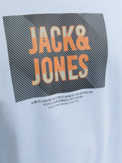 Jack & Jones HUDSON Sweatshirt Chambray Blue - Džemperi un džemperi ar kapuci - Džemperi - 2XL-14XL