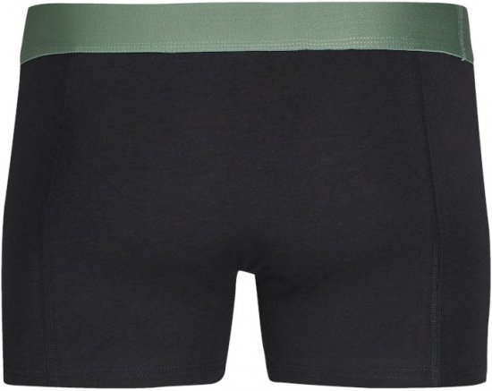 Jack & Jones Nick Bamboo Trunks 3-Pack Green/Black - Apakšveļa un peldšorti - Apakšveļa - 2XL-8XL