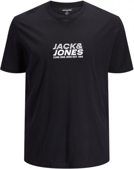 Jack & Jones Tarmac Branding Crew Neck T-Shirt Black - T-krekli - T-krekli - 2XL-14XL