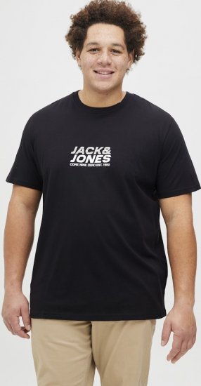 Jack & Jones Tarmac Branding Crew Neck T-Shirt Black - T-krekli - T-krekli - 2XL-14XL