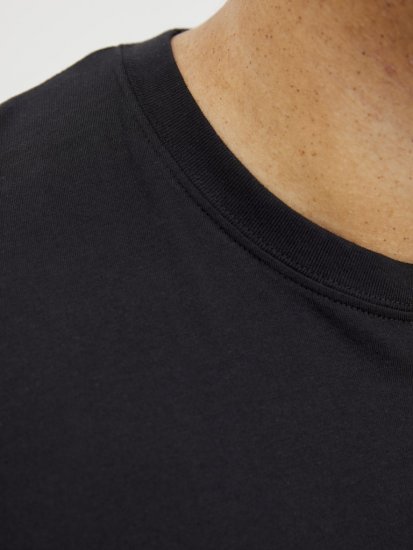 Jack & Jones Tarmac Branding Crew Neck T-Shirt Black - T-krekli - T-krekli - 2XL-14XL