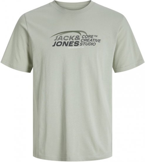 Jack & Jones Tarmac Branding Crew Neck T-Shirt Green - T-krekli - T-krekli - 2XL-14XL