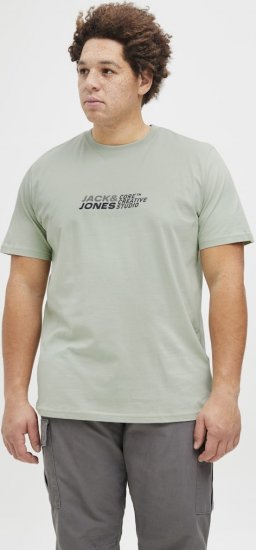 Jack & Jones Tarmac Branding Crew Neck T-Shirt Green - T-krekli - T-krekli - 2XL-14XL