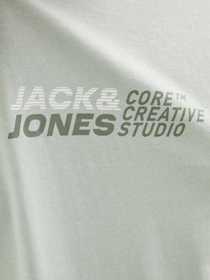Jack & Jones Tarmac Branding Crew Neck T-Shirt Green - T-krekli - T-krekli - 2XL-14XL