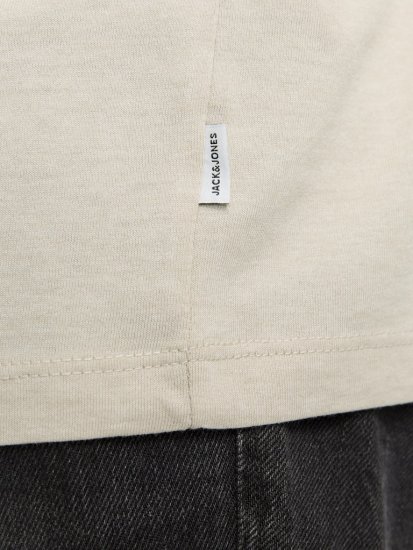 Jack & Jones ORGANIC T-Shirt Grey/Melange - T-krekli - T-krekli - 2XL-14XL