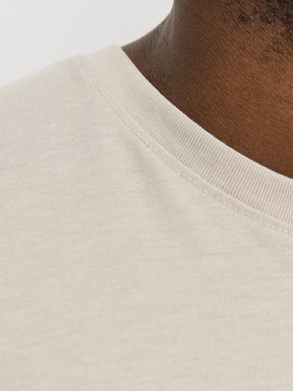 Jack & Jones ORGANIC T-Shirt Grey/Melange - T-krekli - T-krekli - 2XL-14XL