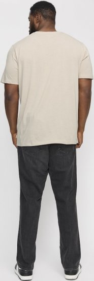 Jack & Jones ORGANIC T-Shirt Grey/Melange - T-krekli - T-krekli - 2XL-14XL