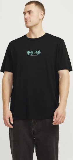 Jack & Jones Dreams Front & Back Print Crew Neck T-Shirt Black - T-krekli - T-krekli - 2XL-14XL
