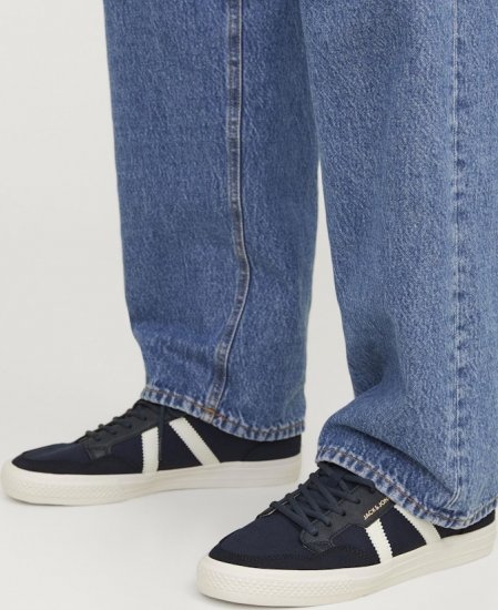 Jack & Jones Morden Canvas Special Sneakers Navy Blazer/MarshM - Vīriešu apavi 40-52 - 