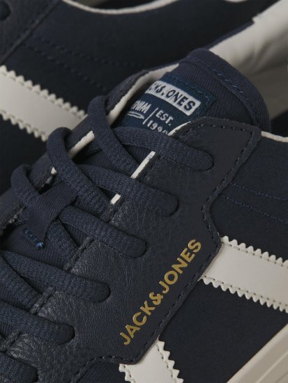 Jack & Jones Morden Canvas Special Sneakers Navy Blazer/MarshM - Vīriešu apavi 40-52 - 