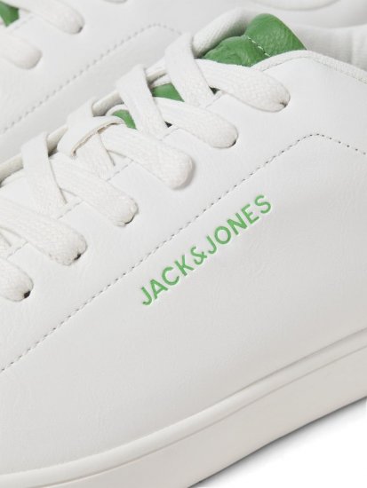 Jack & Jones Bosley Sneakers White/MEDIUM GREEN - Vīriešu apavi 40-52 - 
