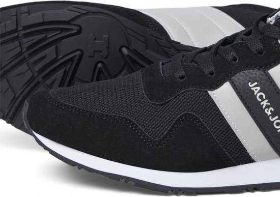 Jack & Jones Stellar Mesh Sneakers Black - Vīriešu apavi 40-52 - 