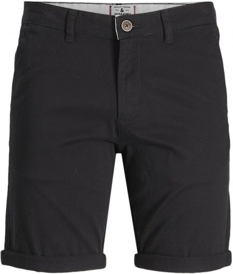 Jack & Jones Dave Chino Shorts Black - Šorti - Šorti - W40-W60