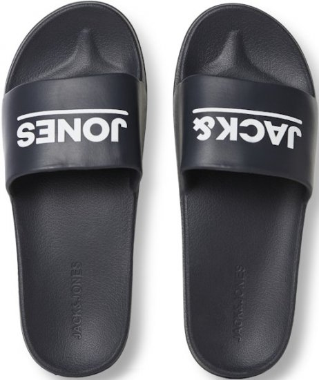 Jack & Jones Wollie Slippers Black - Vīriešu apavi 40-52 - 