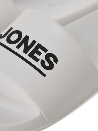 Jack & Jones Wollie Slippers White - Vīriešu apavi 40-52 - 