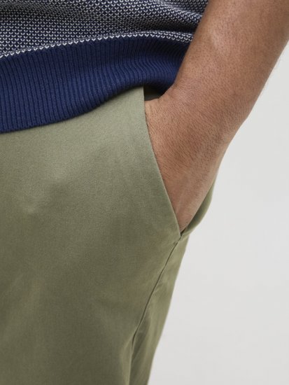 Jack & Jones Dave Chino Shorts Green - Šorti - Šorti - W40-W60
